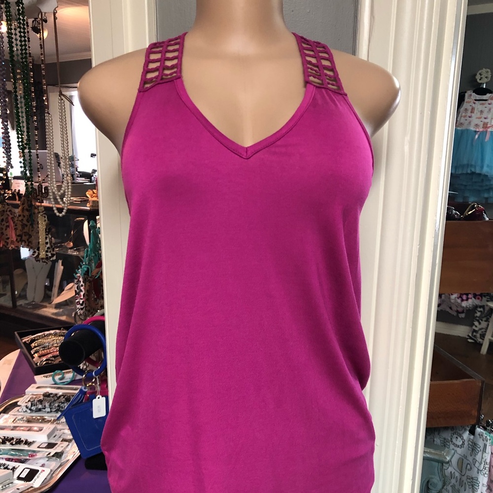Pink tank top